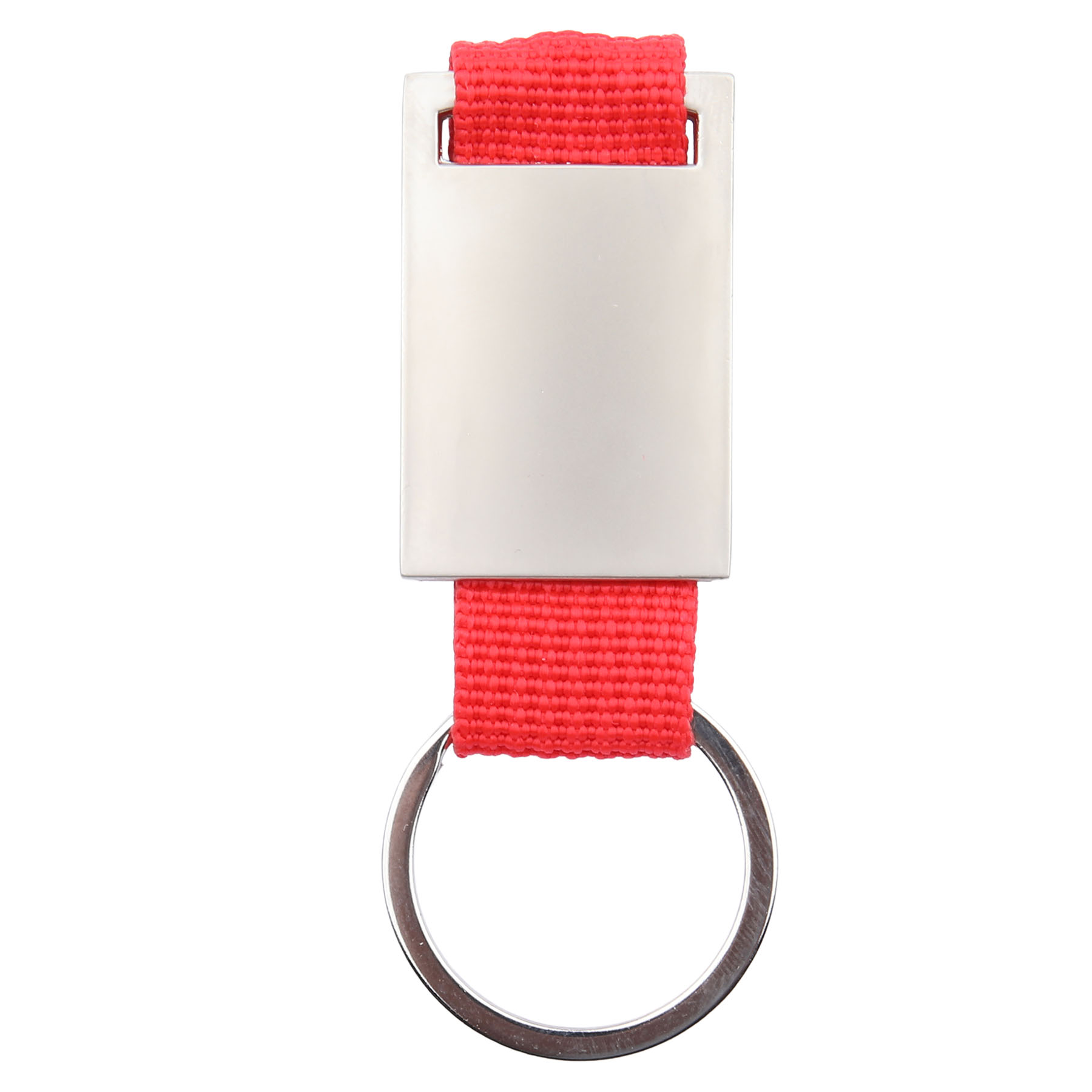 Zinc Alloy Woven Strap Keychain — view 2