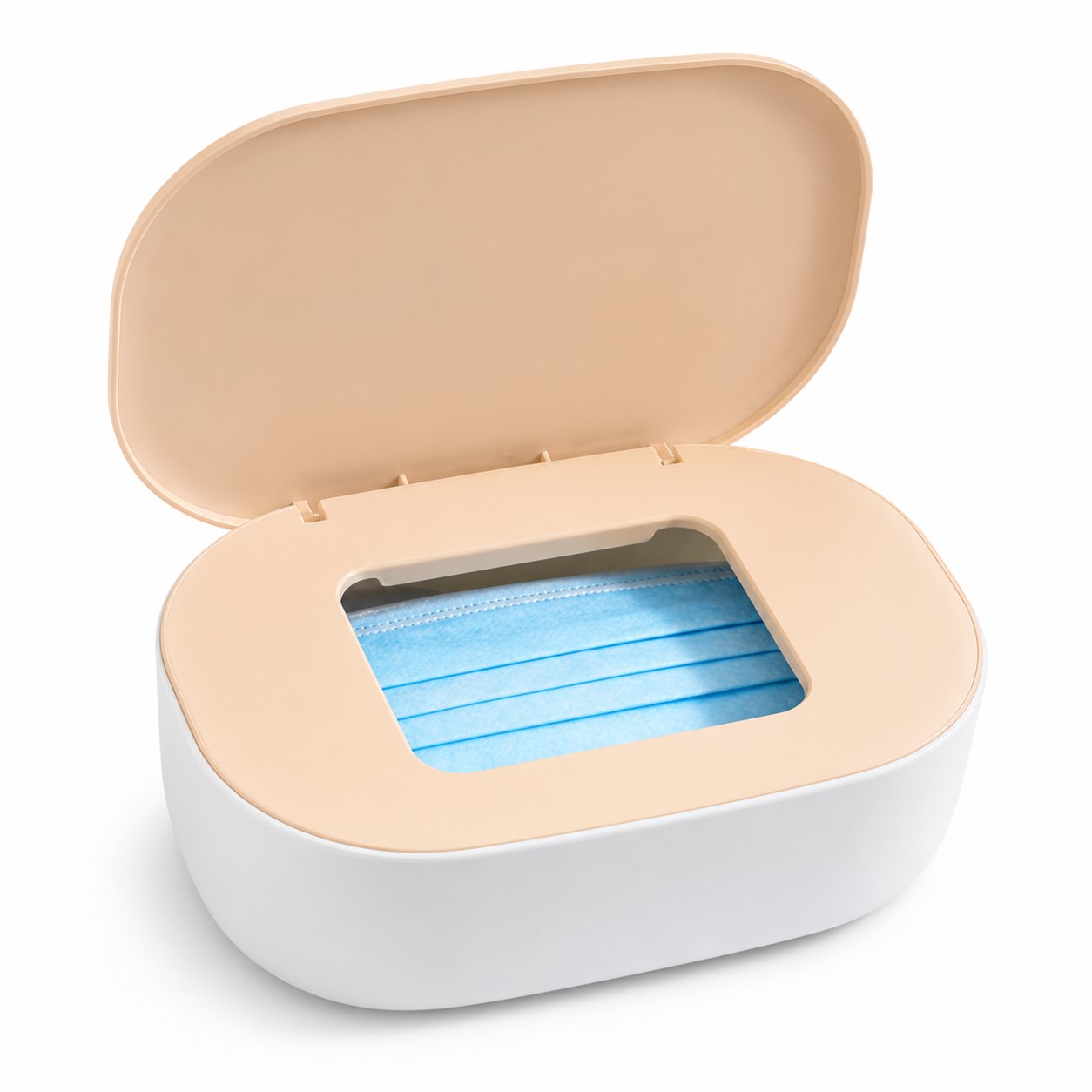 Covered ABS Mask Storage Organizer — view 2