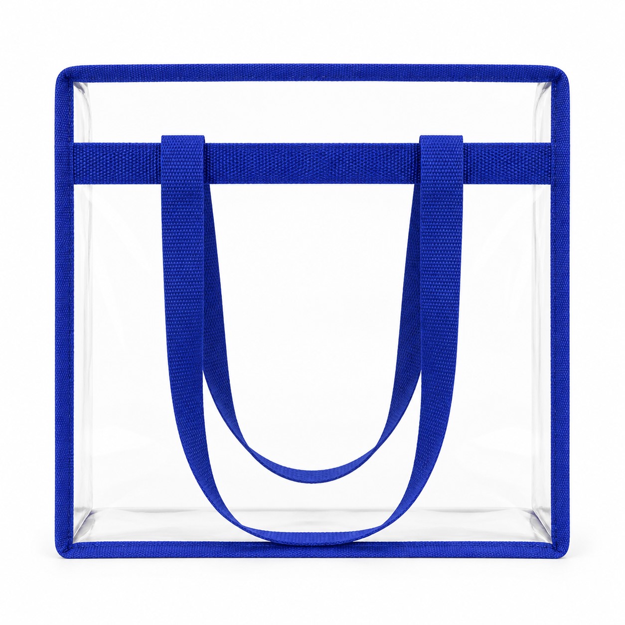 Clear PVC Open Top Stadium Handbag — view 2