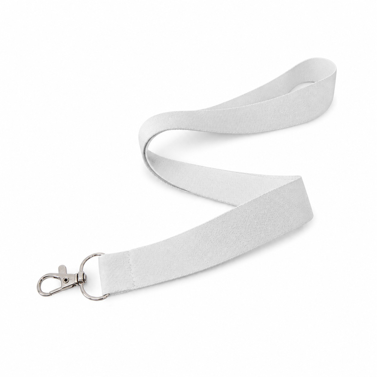 36-Inch Woven Polyester Lanyard With Optional Clamp — view 2