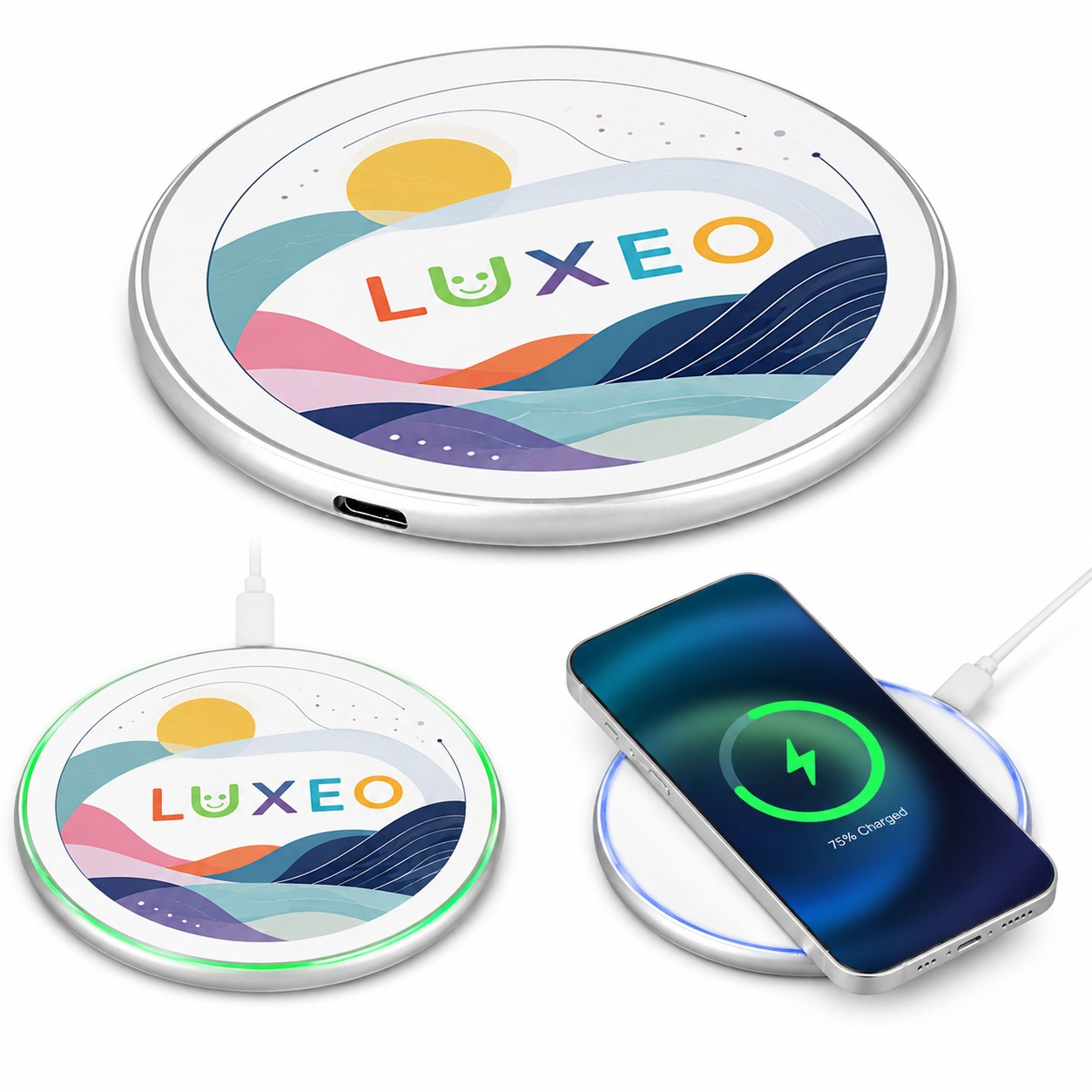 Slim Aluminum Wireless Charger