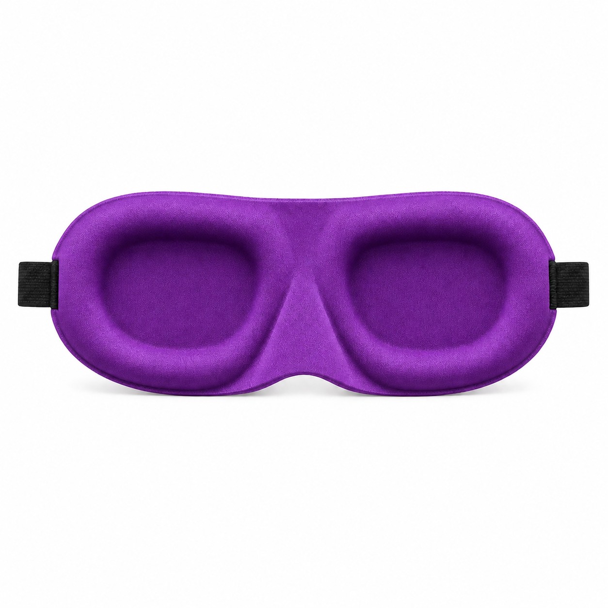 3D Contoured Foam Sleep Mask — Purple