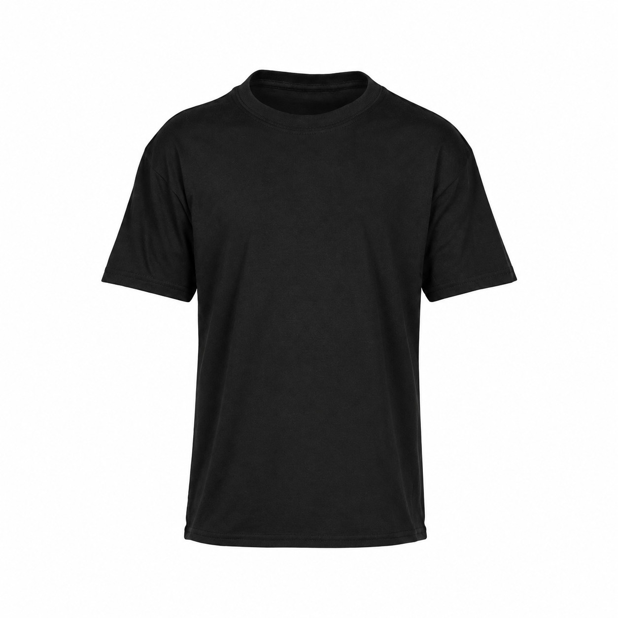 Essential Youth Cotton T Shirt — Black