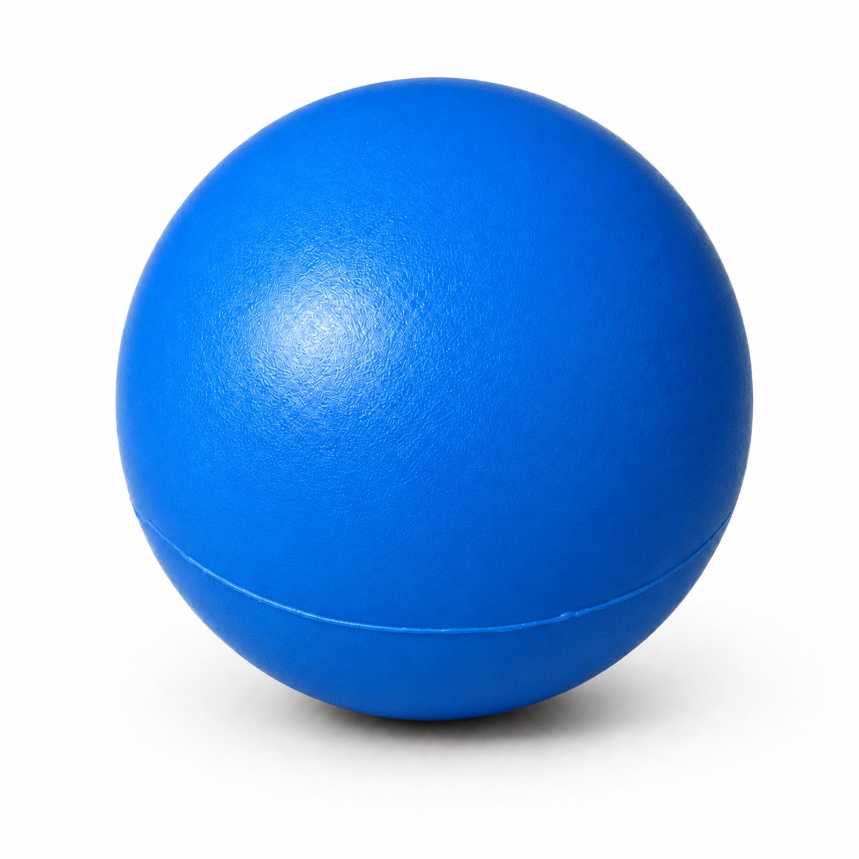 Rubber Foam Stress Relief Ball — Blue