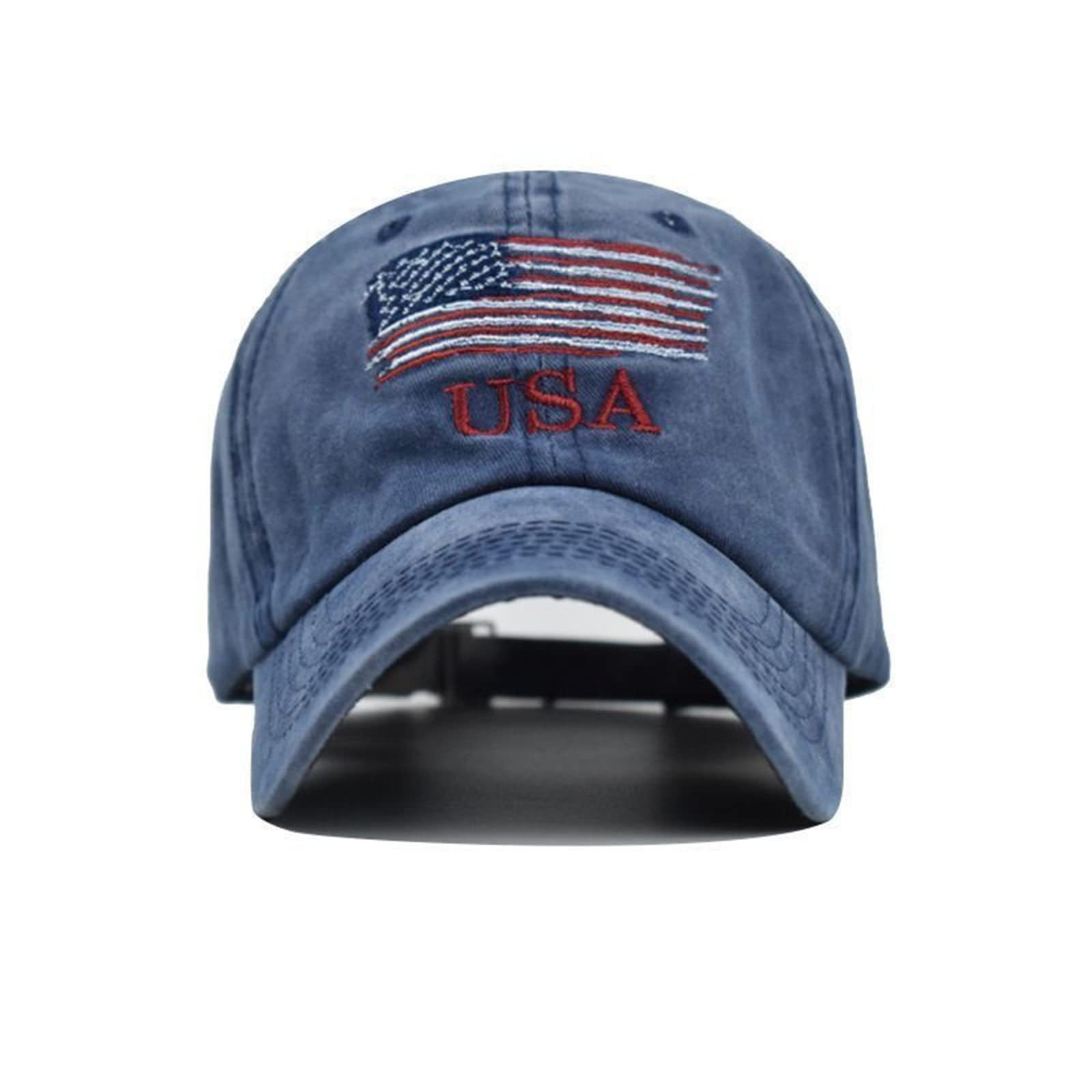 Washed Cotton Curved Brim Baseball Cap — view 2