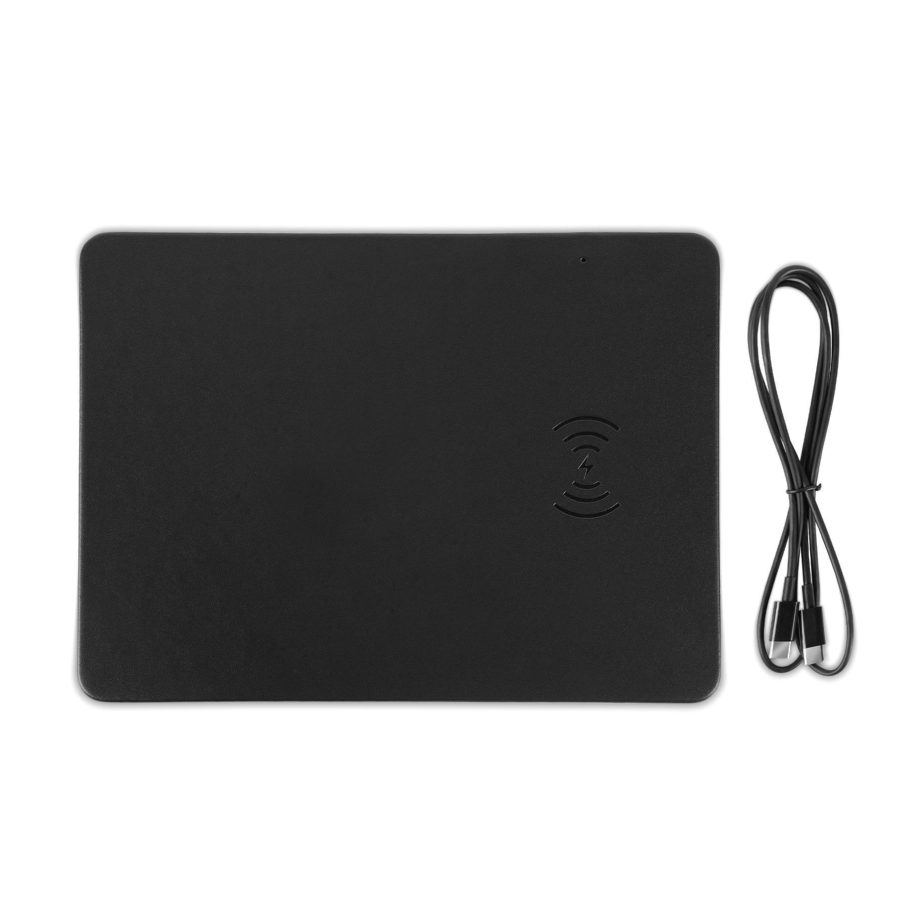 PU Wireless Charging Mouse Pad — view 2