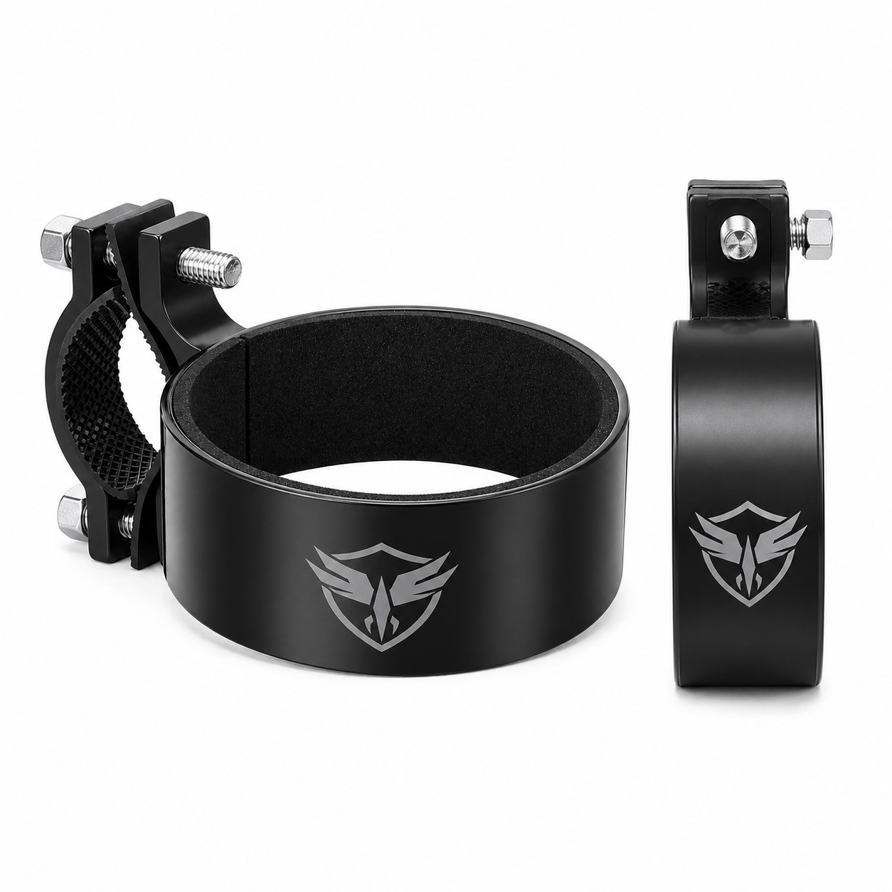 Clamp Mount Aluminum Bicycle Cup Holder