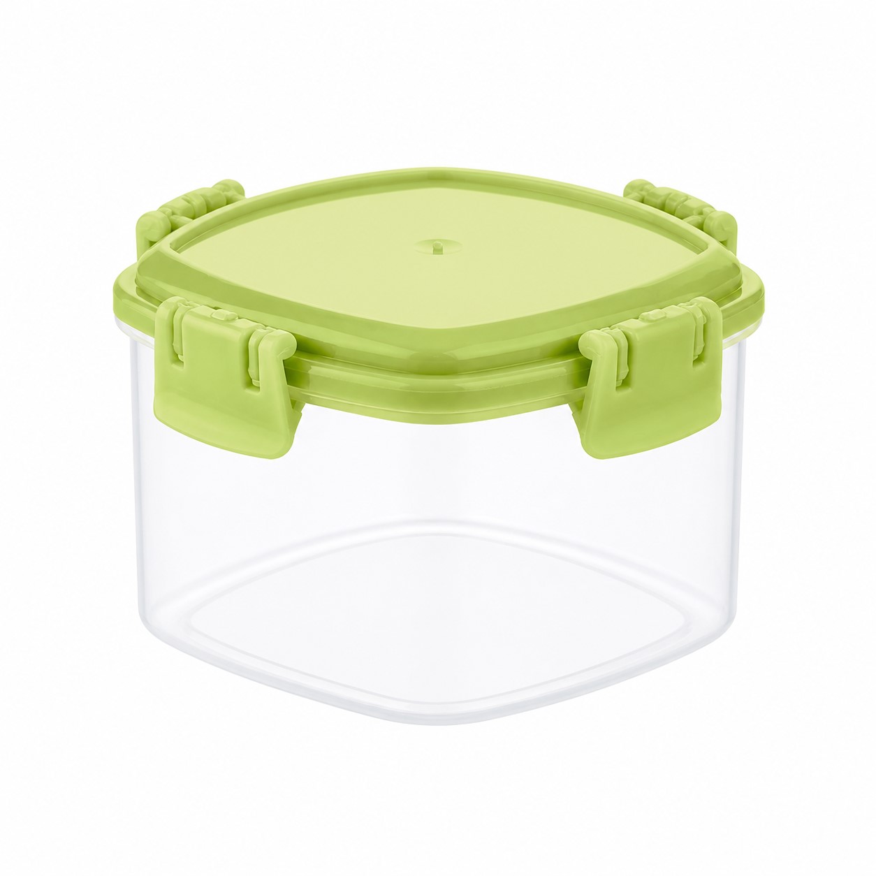 Square PET Dressing Container With Sealing Ring — view 2