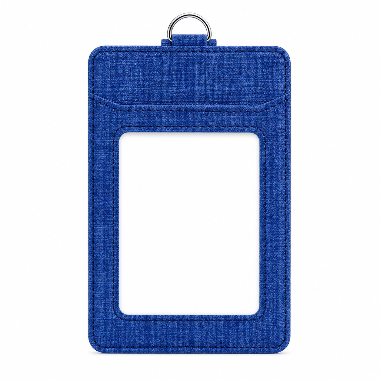 Three Slot PU Vertical ID Card Holder — view 2
