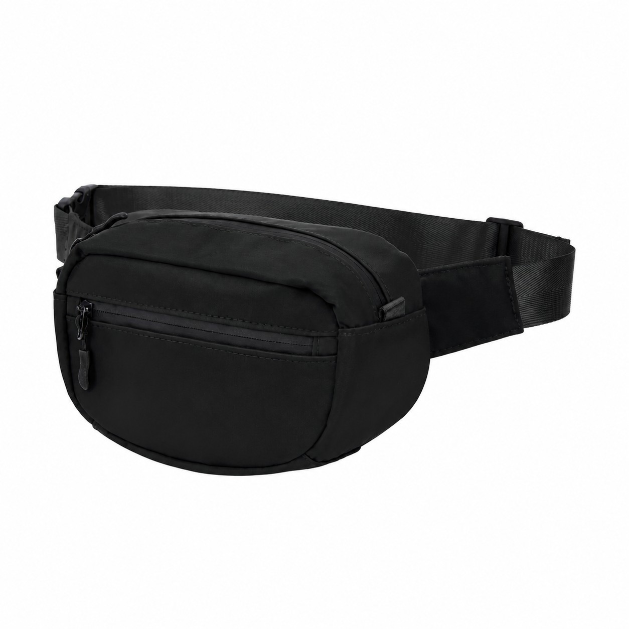 Nylon Fanny Pack — Black