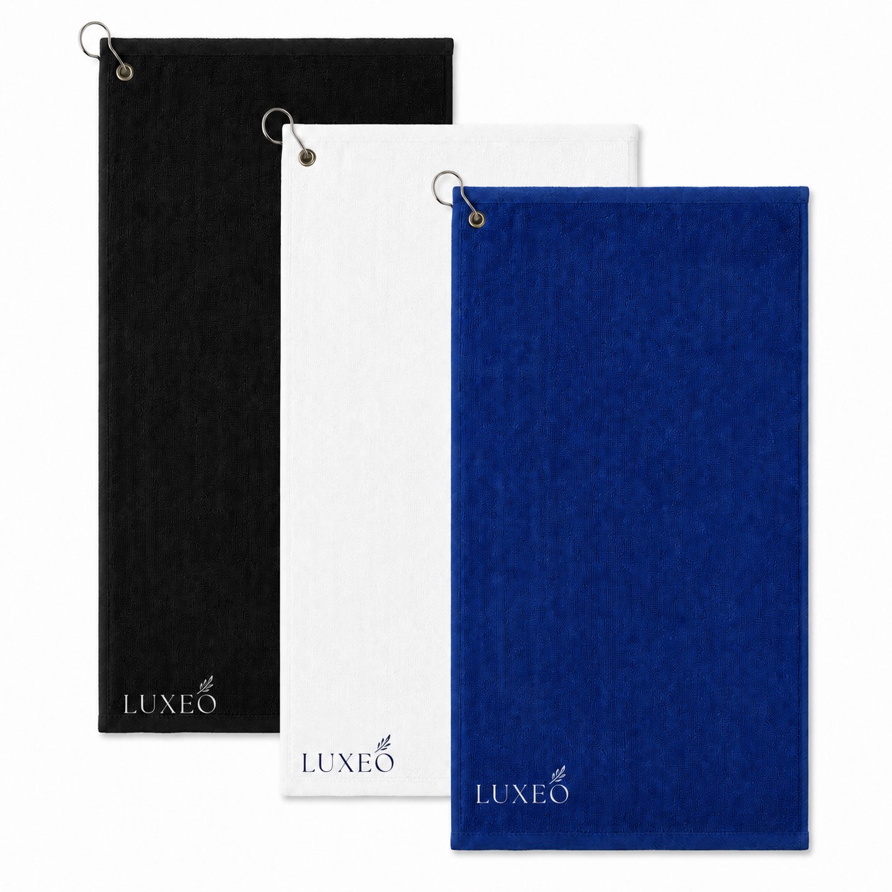 Microfiber Golf Hand Towel With Grommet Hook
