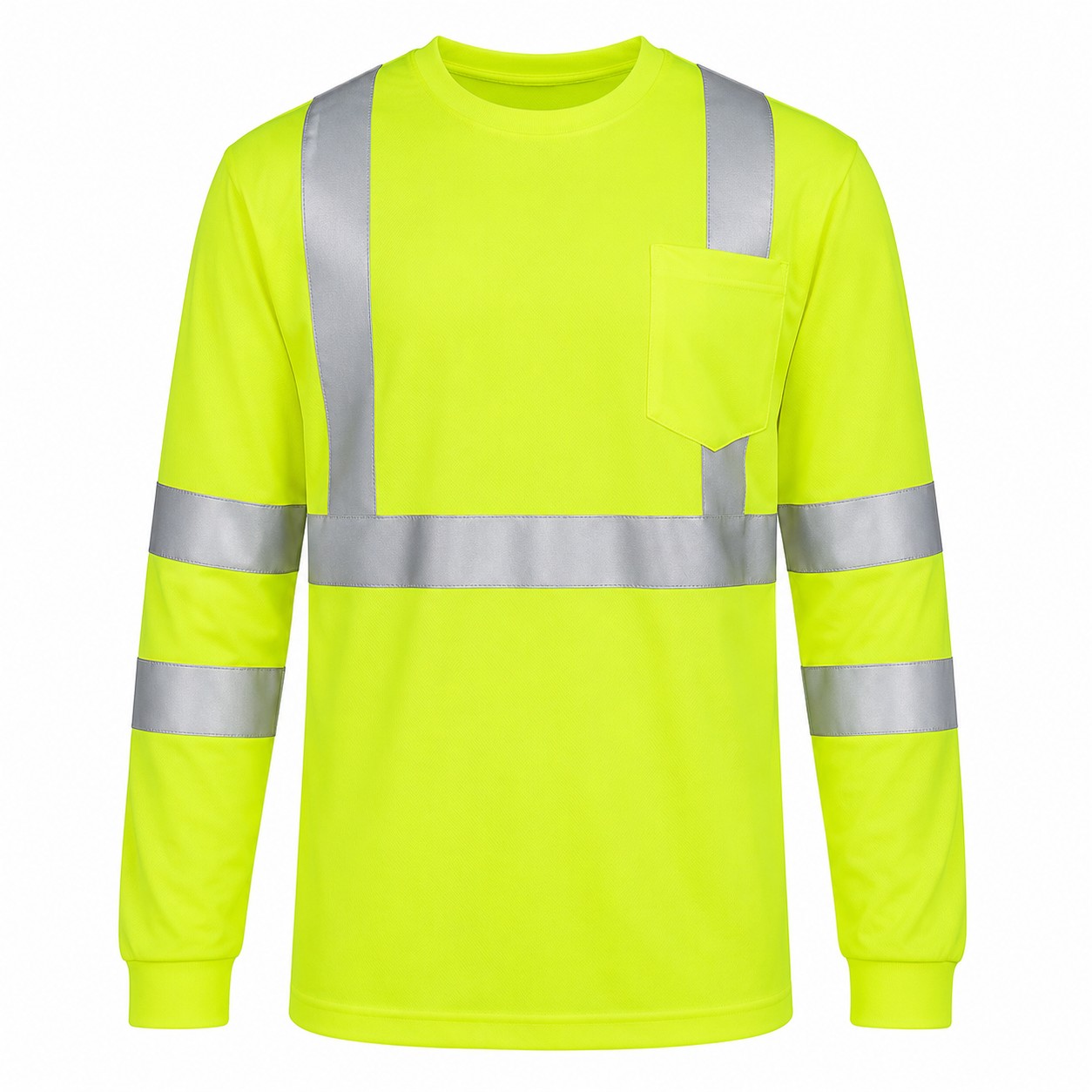 Long Sleeve Reflective Crewneck Shirt — view 2