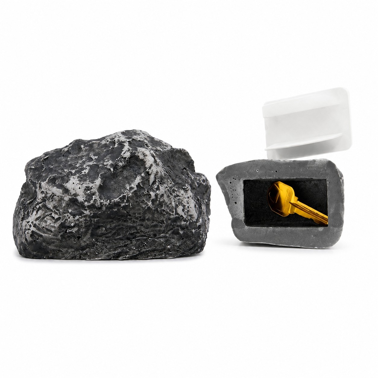 Concealed Plastic Rock Key Holder