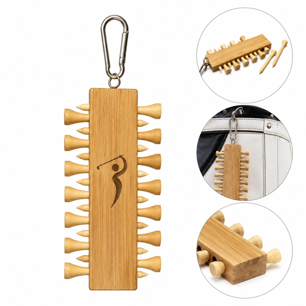 Bamboo Golf Tee Set