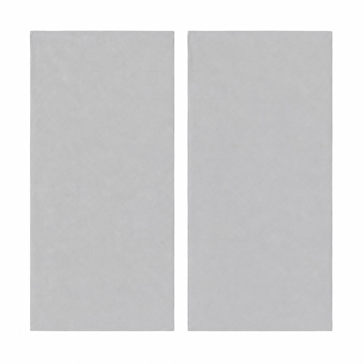Microfiber Quick Dry Beach Towel — Nickel Silver