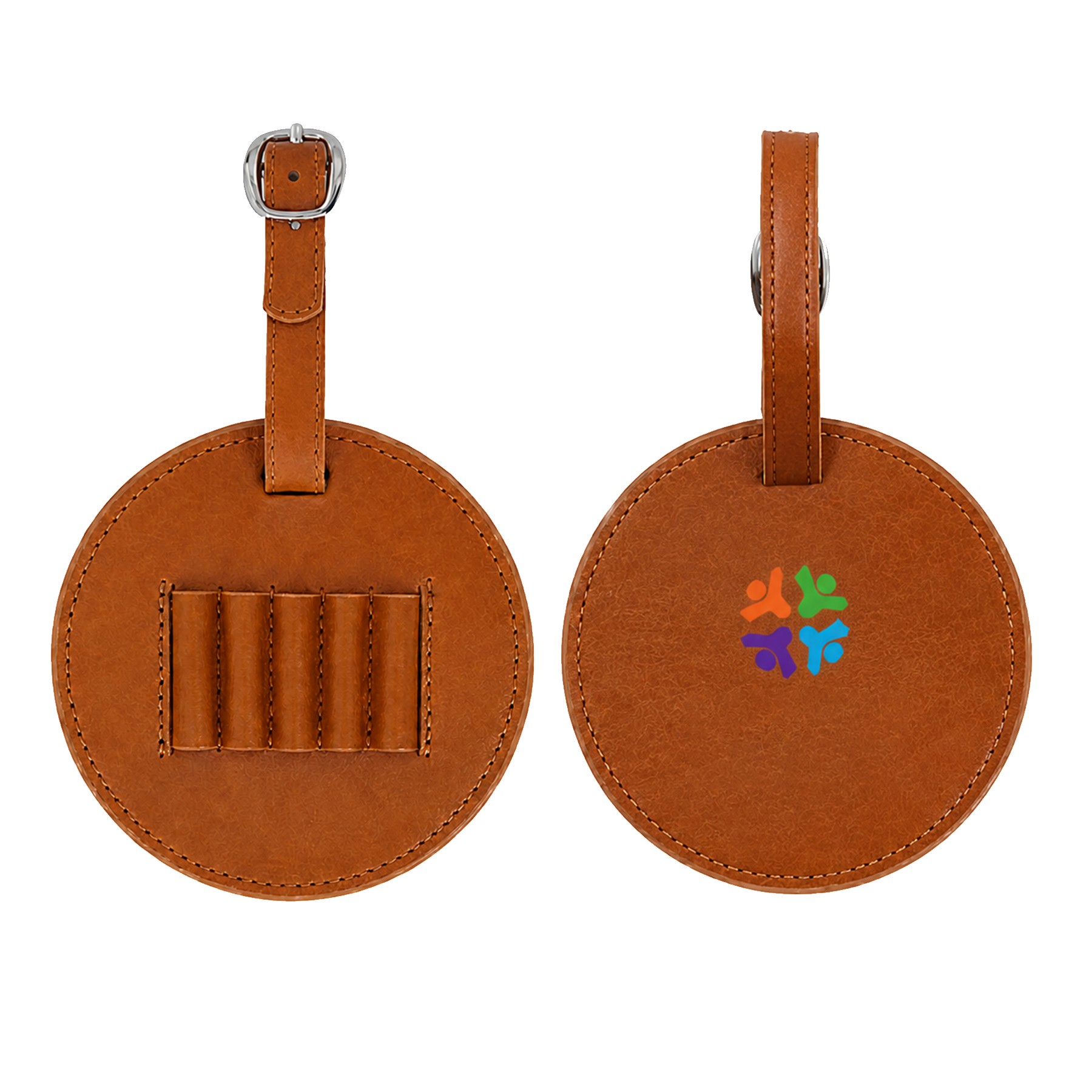 Polo Golf Tee Holder With Adjustable Strap