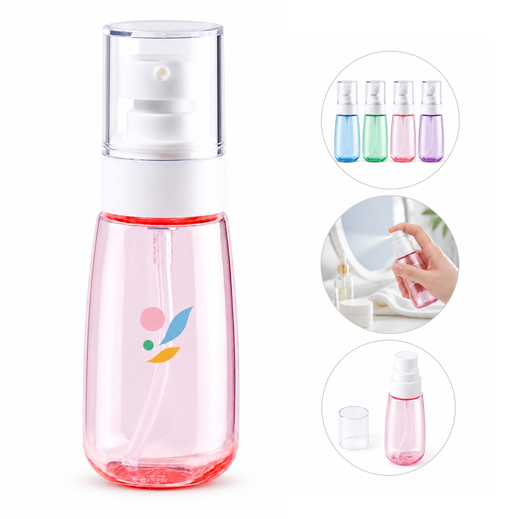 Polypropylene Travel Mist Sprayer Bottle
