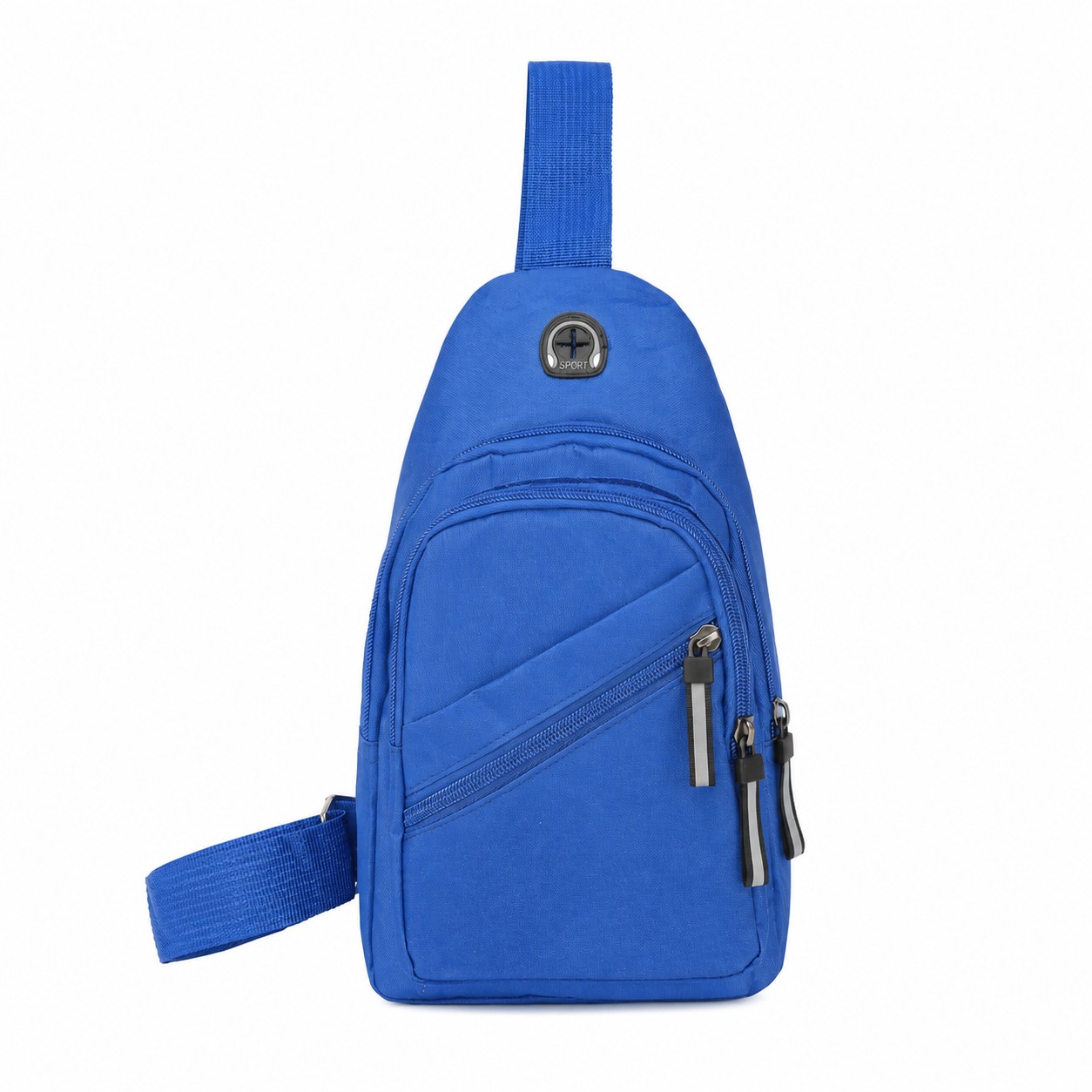 Backpack Crossbody Sling Bag — Blue