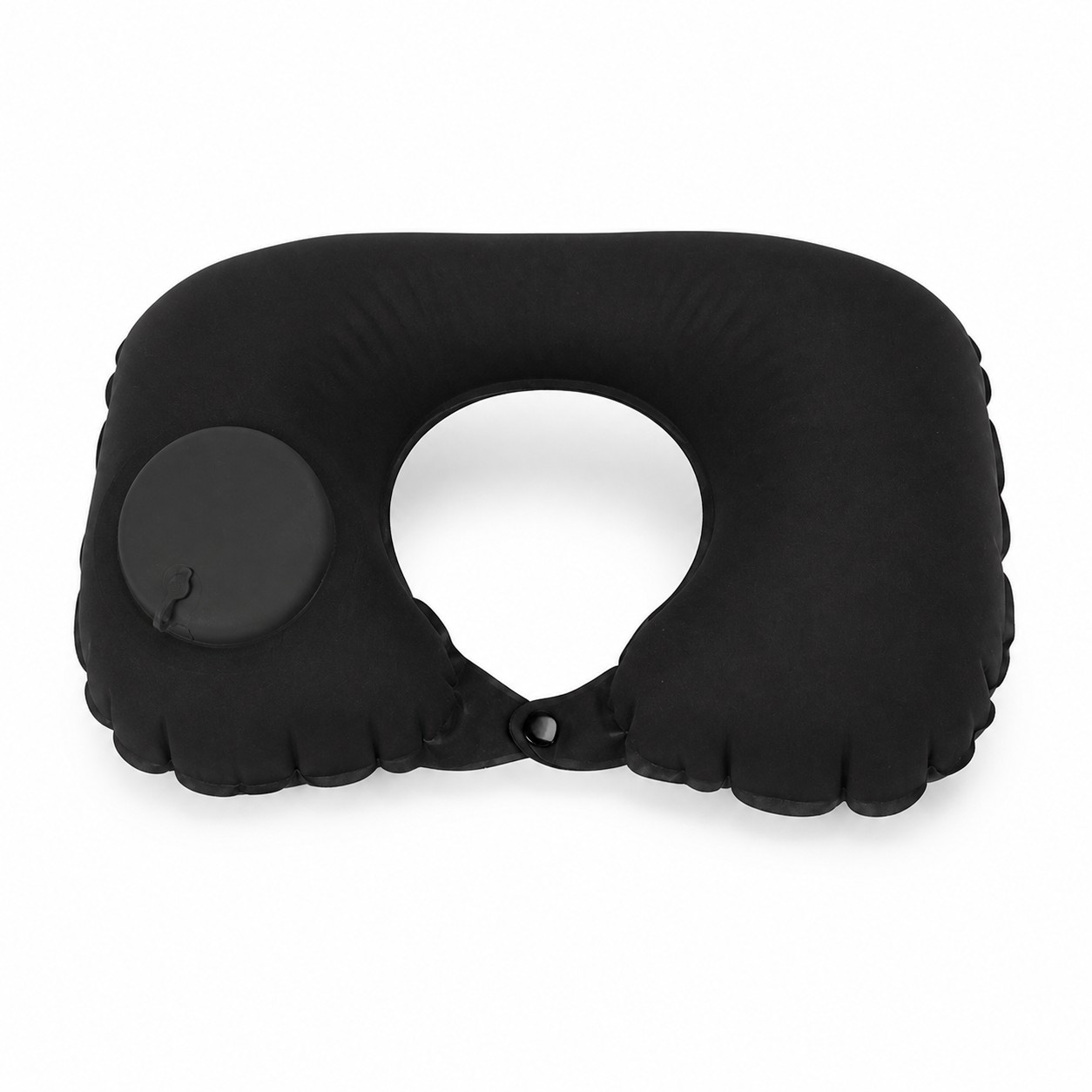 Polyester Neck Pillow With Push Pump — view 2