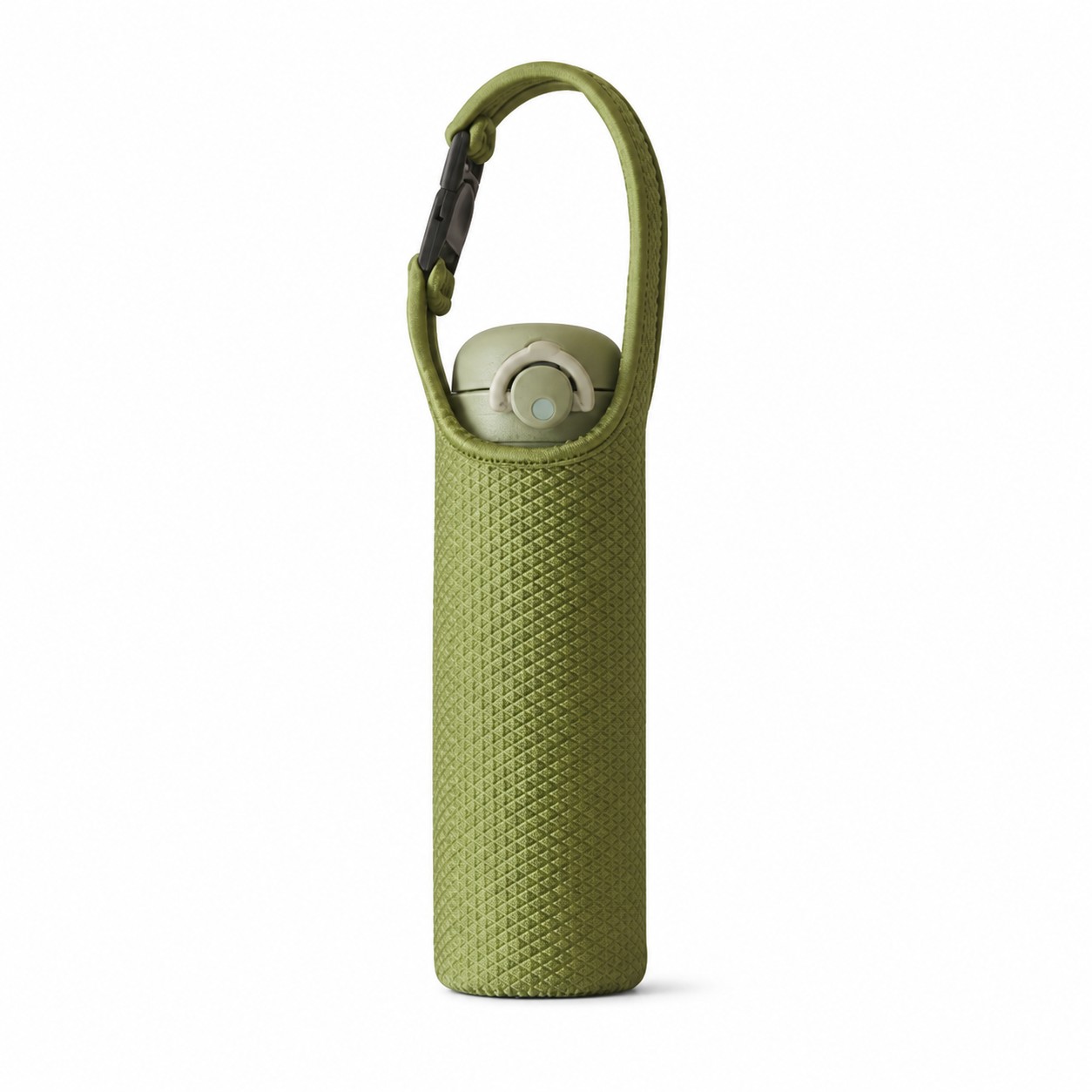 Neoprene Bottle Sleeve With Clip Handle — view 2