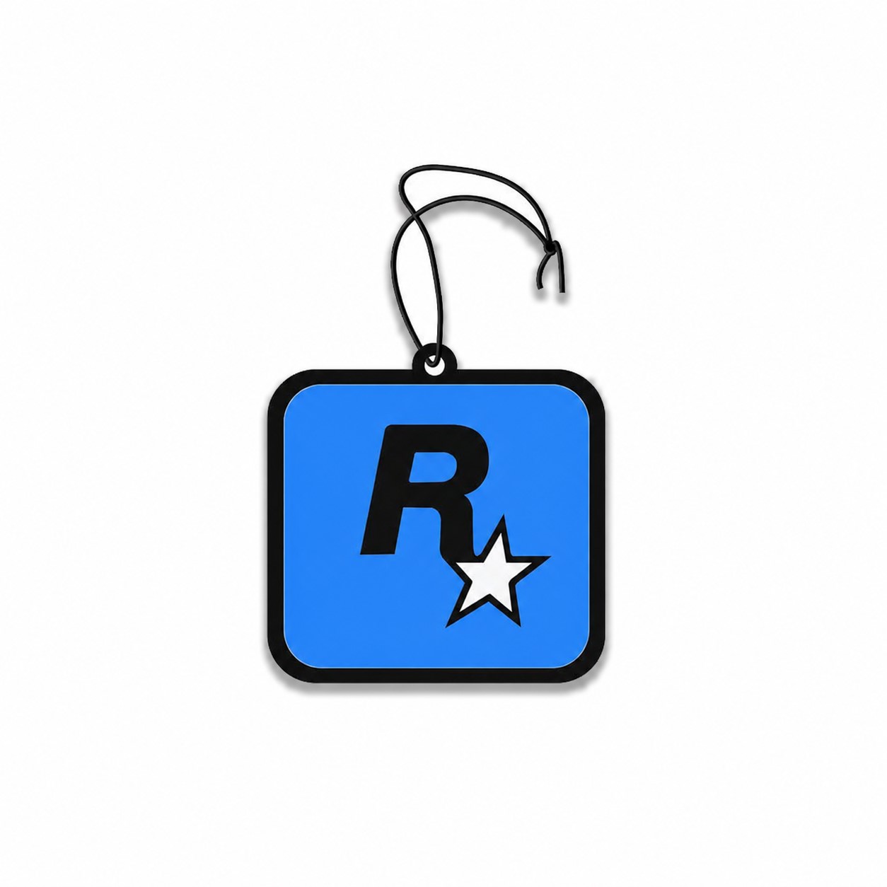 Square Scented Paper Air Freshener — Blue
