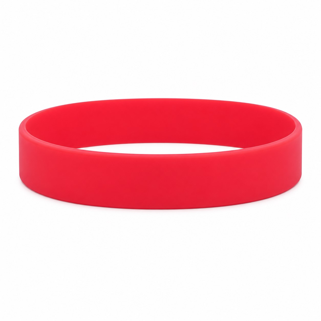 Wide Silicone Athletic Wristband — view 2