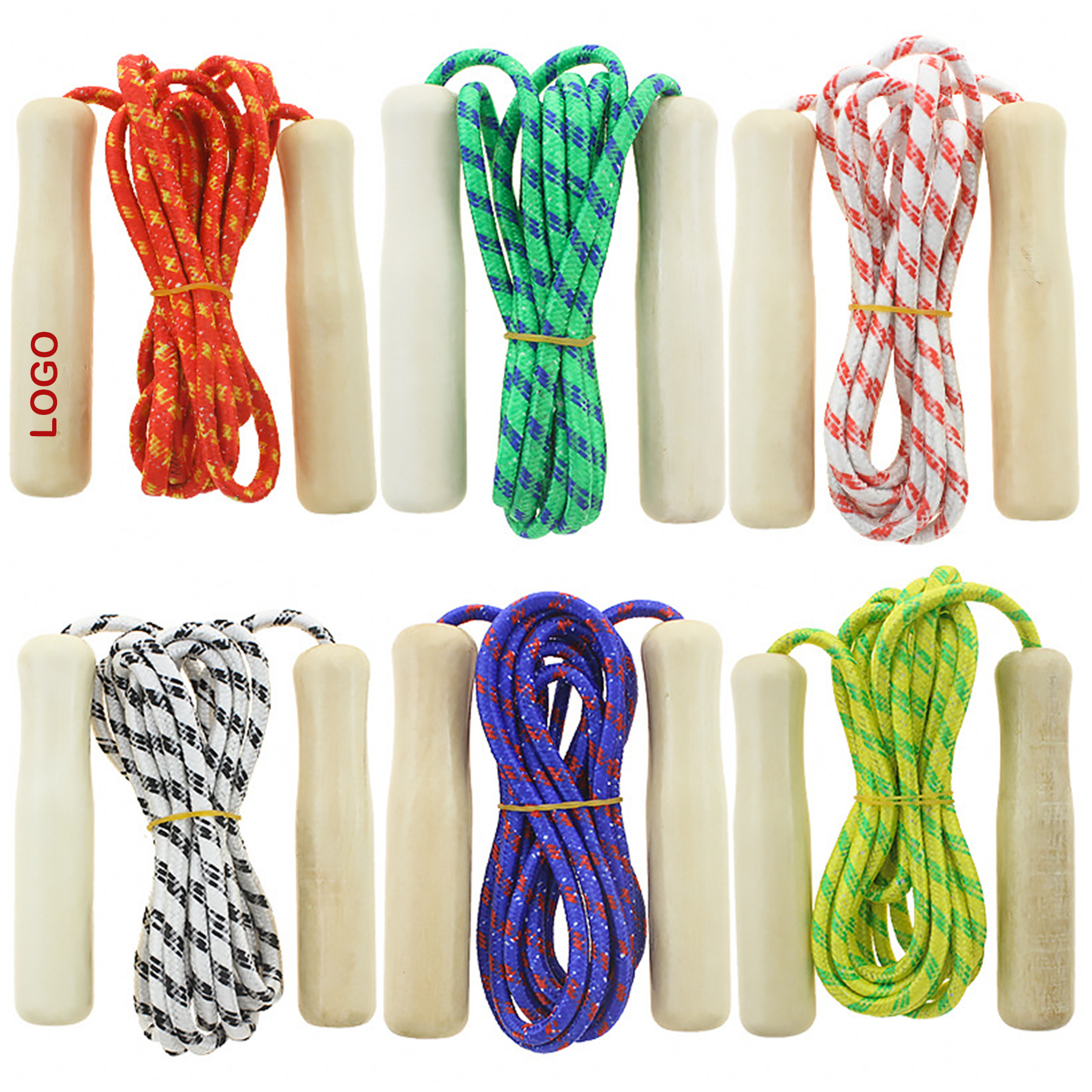 Colorful Nylon Skipping Rope
