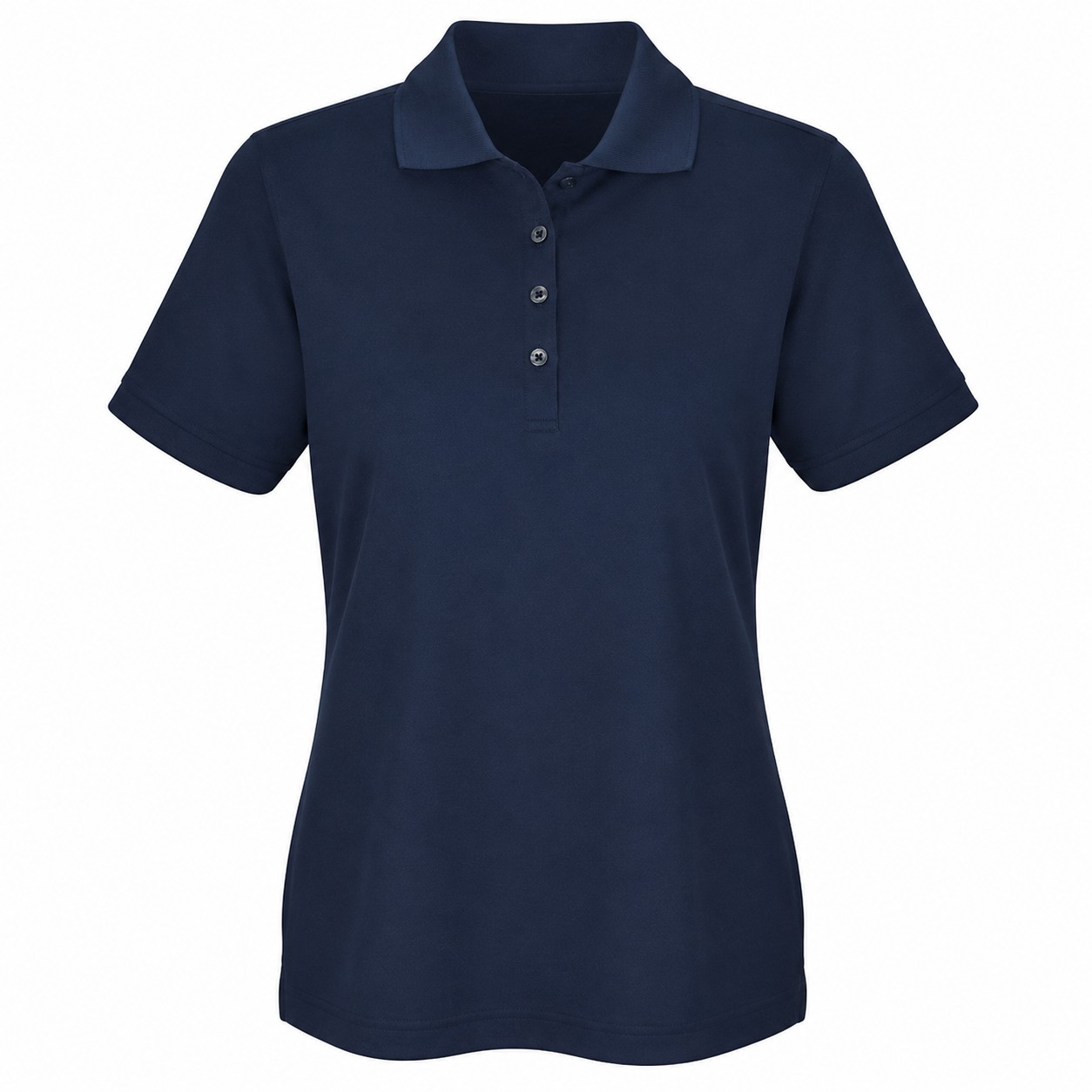 Ladies Ringspun Cotton Scoop Tank — view 2