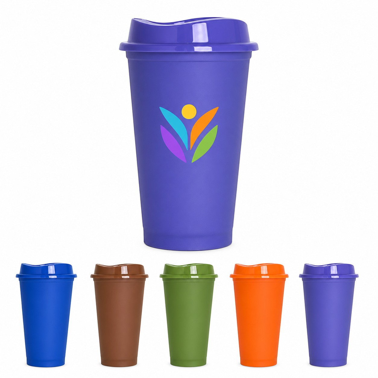 Color Changing 16 Oz Plastic Cup