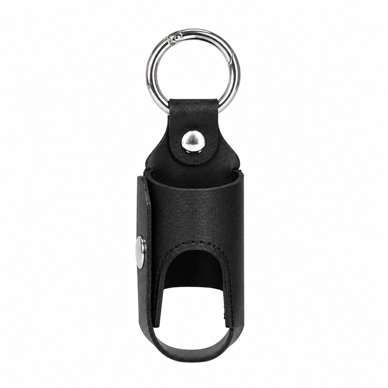 PU Bottle Holder Keychain With Snap Tab — view 2