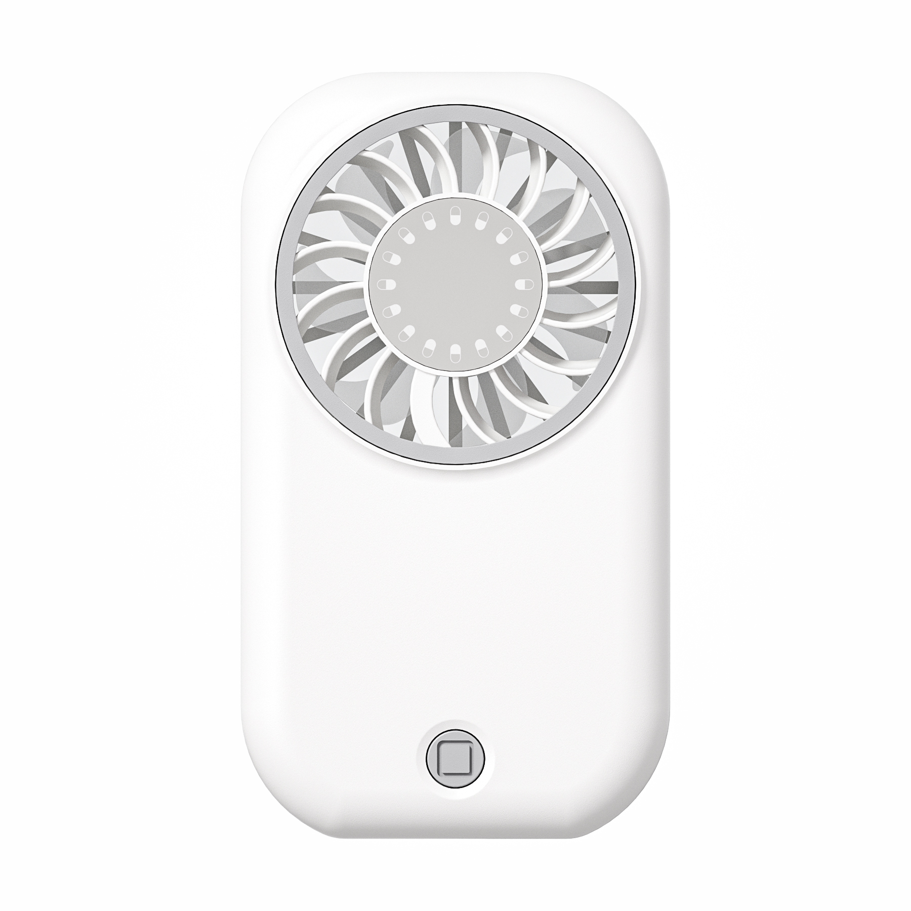 Compact ABS Handheld Fan — view 2