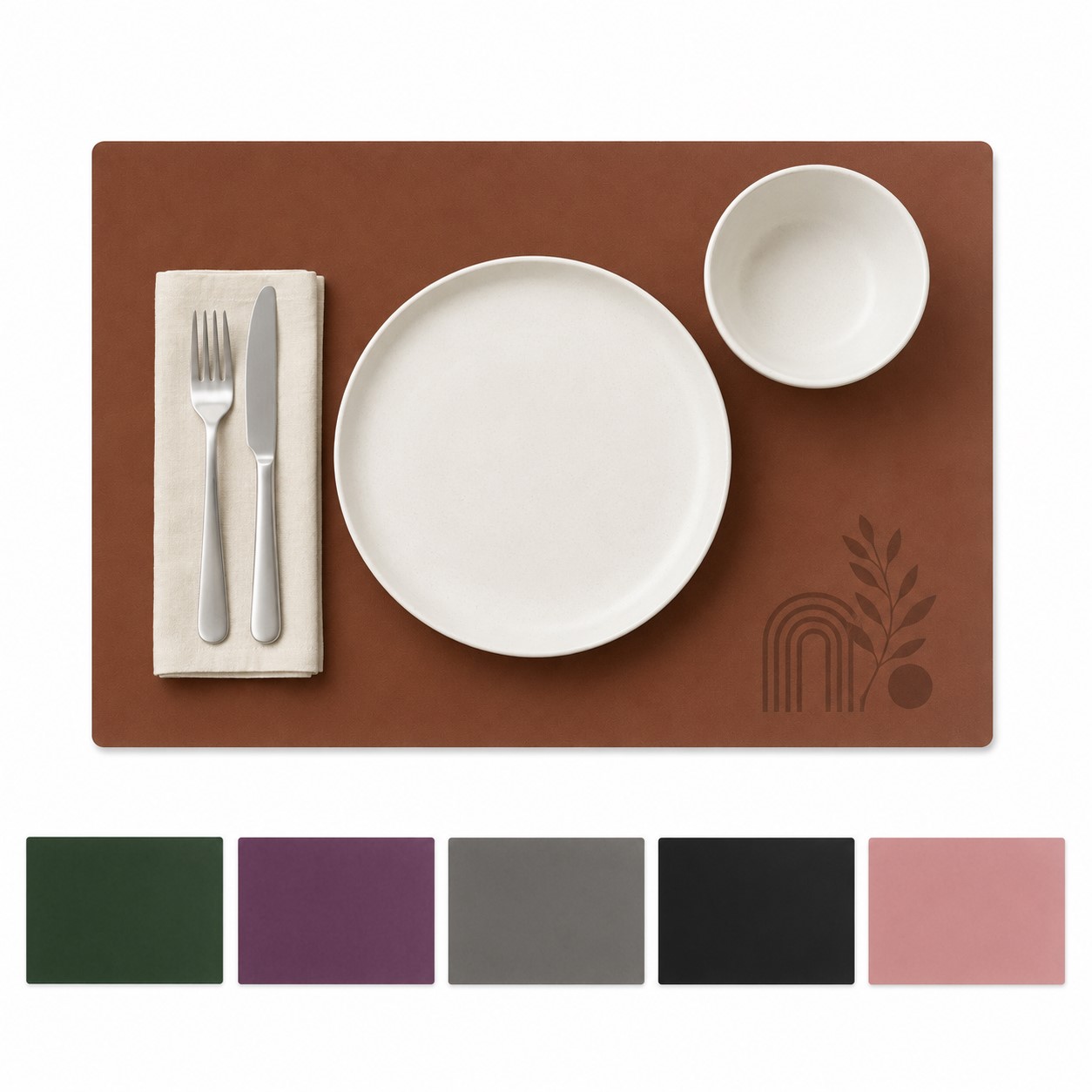 Large Waterproof Silicone Dining Placemat
