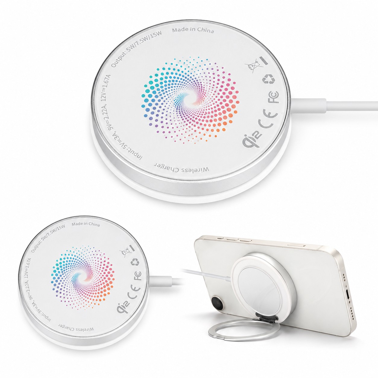 Qi2 Magnetic Wireless Charging Stand