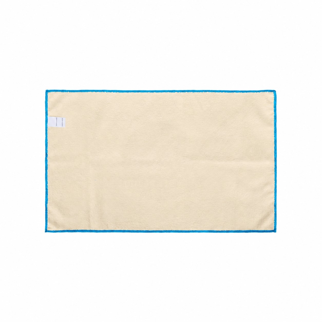 Microfiber Rally Towel With Stitched Edge — Natural Beige