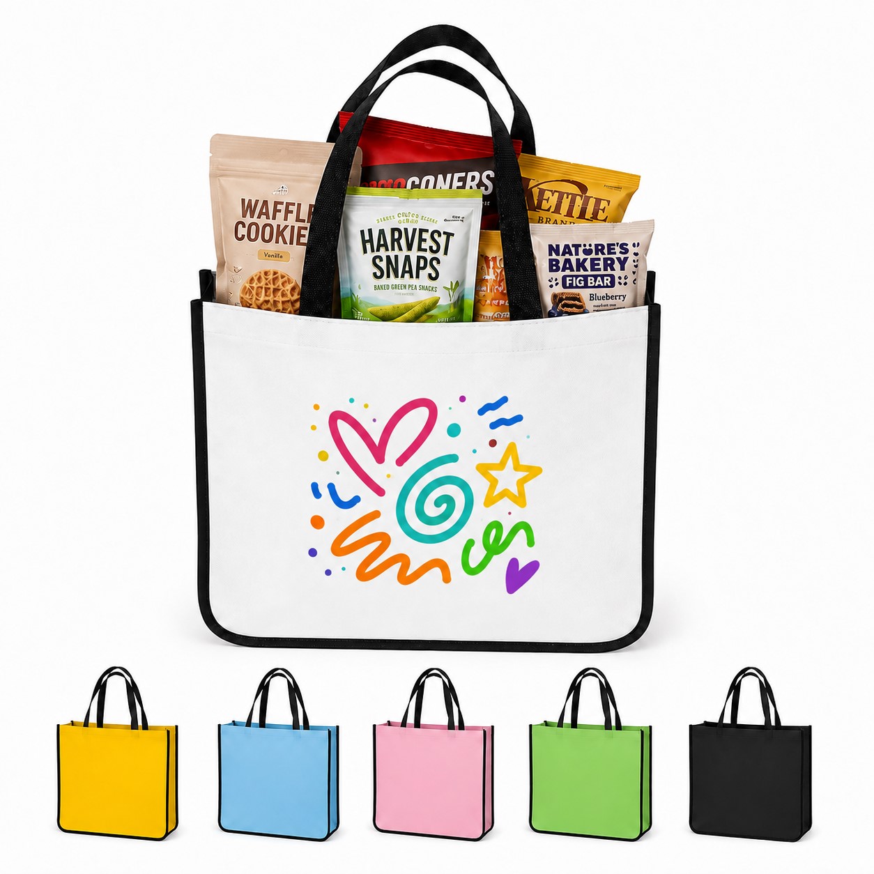 105 GSM Round Corner Laminated Shopping Tote
