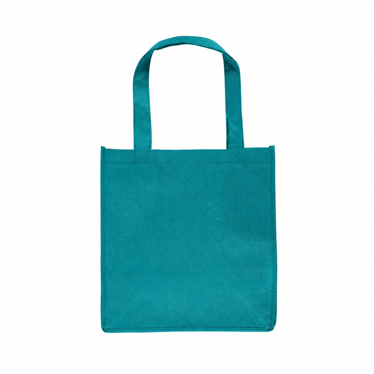 80GSM Non-Woven Tote Bag — Teal Blue