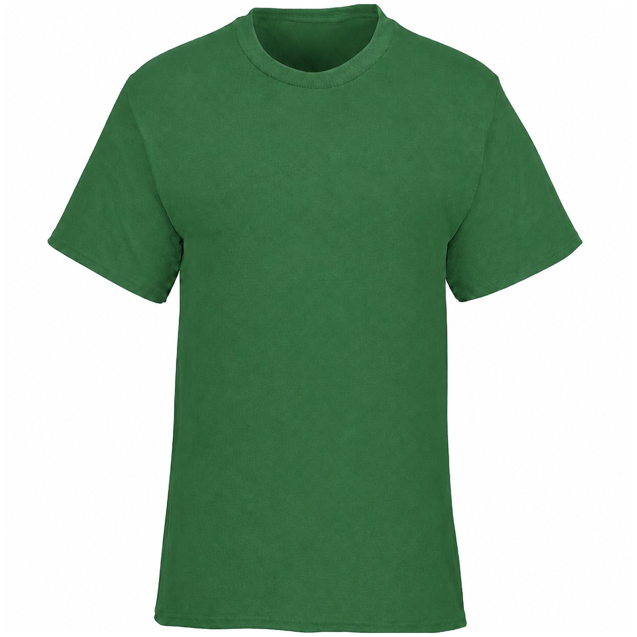 Recycled Cotton-Polyester Blend T-Shirt — Green