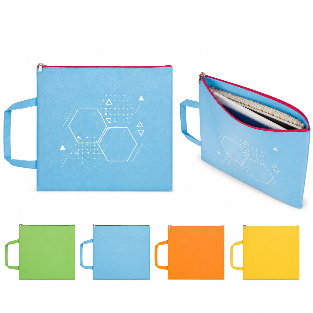 Oxford A4 File Bag With Carry Handle