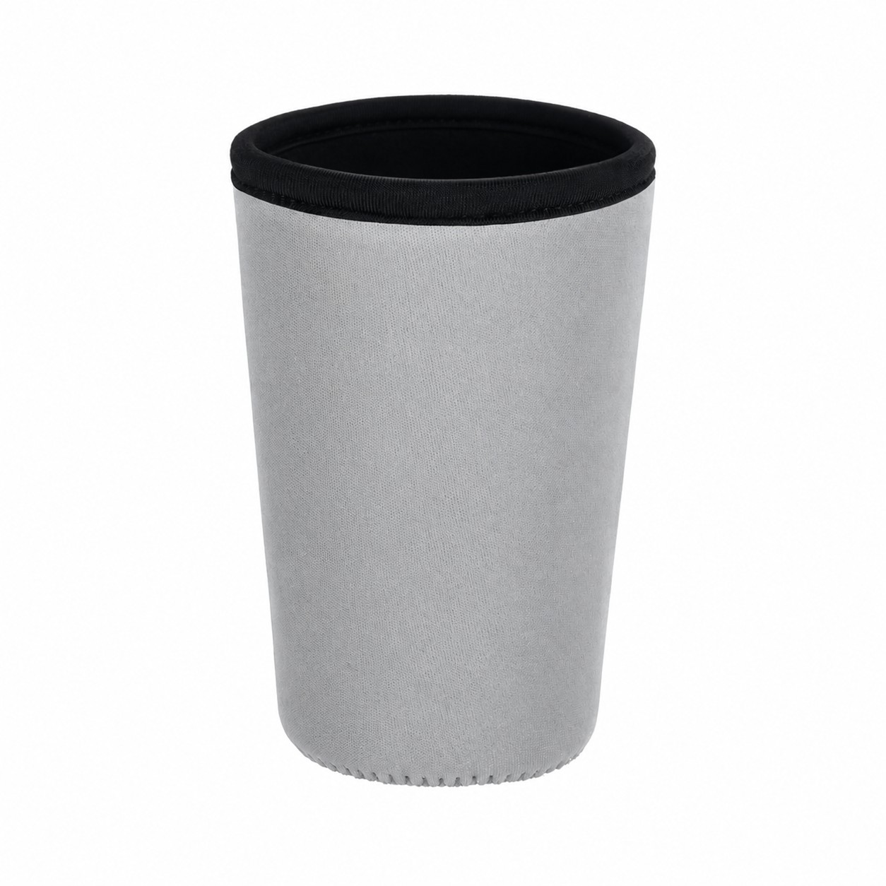 Neoprene Iced Coffee Cup Sleeve — Light Gray