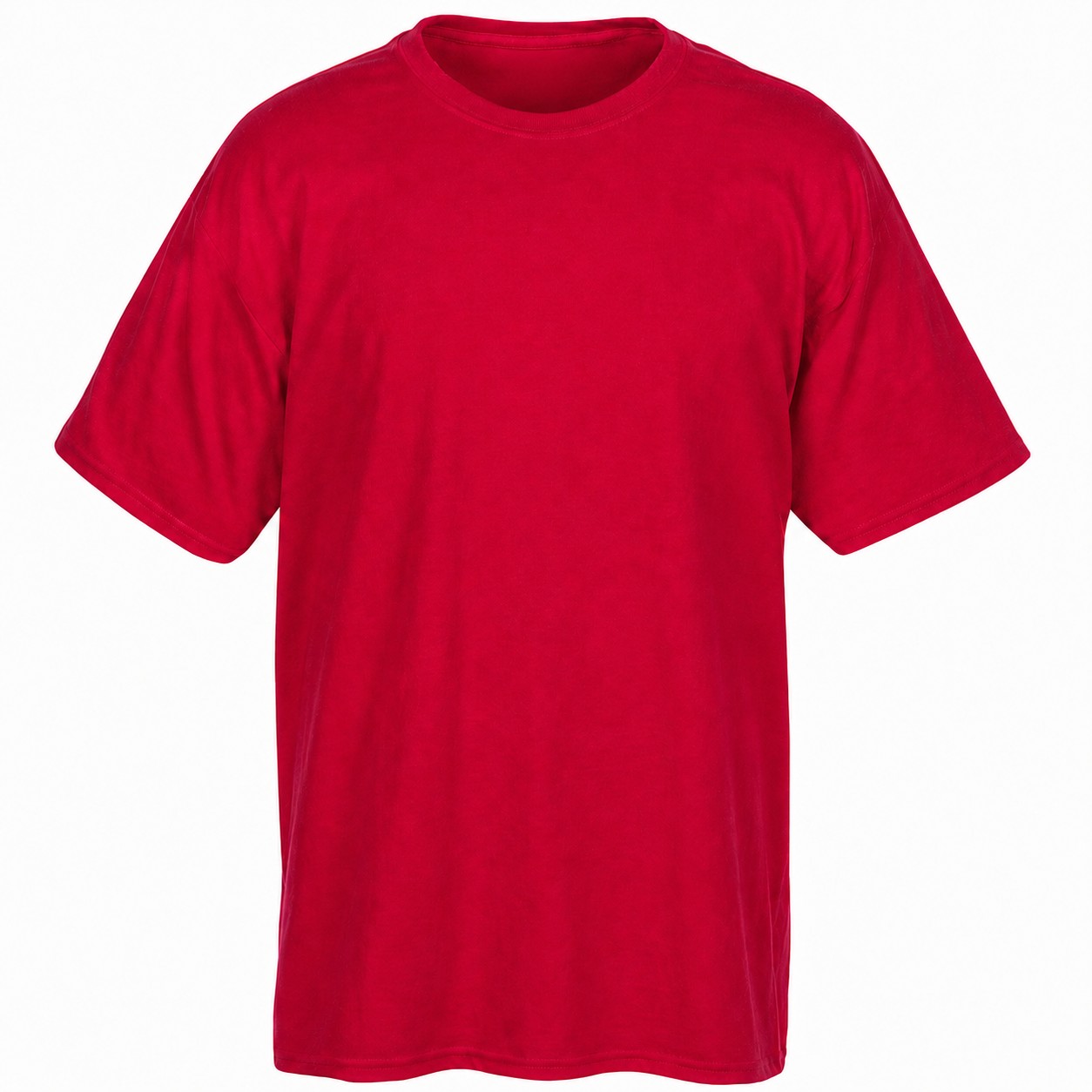Cotton Polyester Crewneck T Shirt — view 2