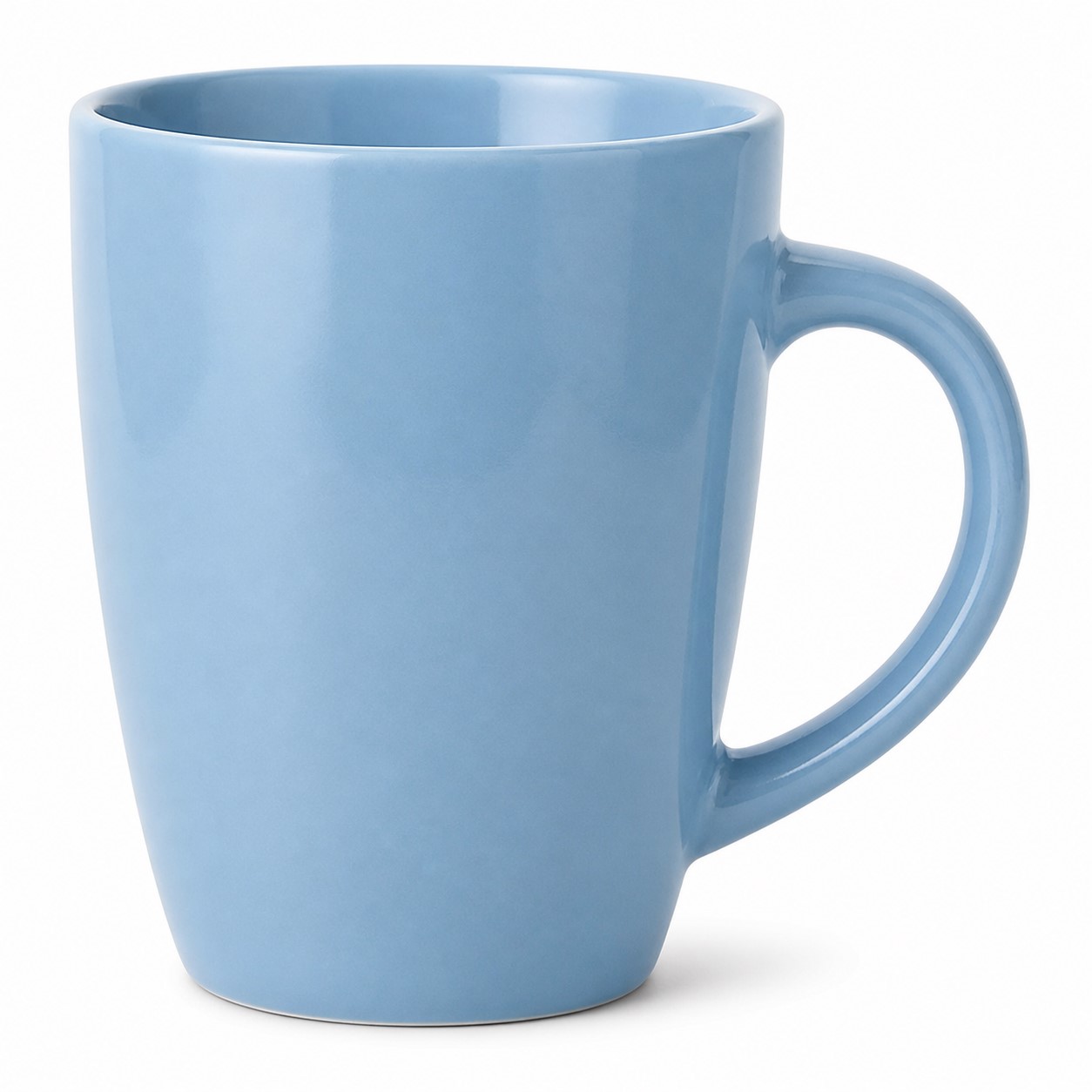 Ceramic Mug With Rounded Handle — view 2