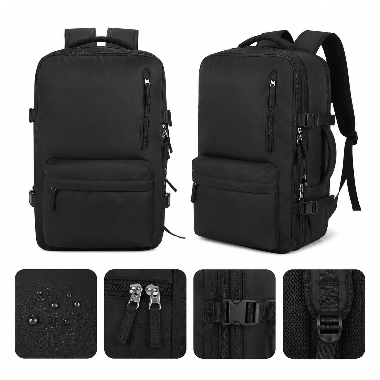 420D Polyester Roomy Backpack