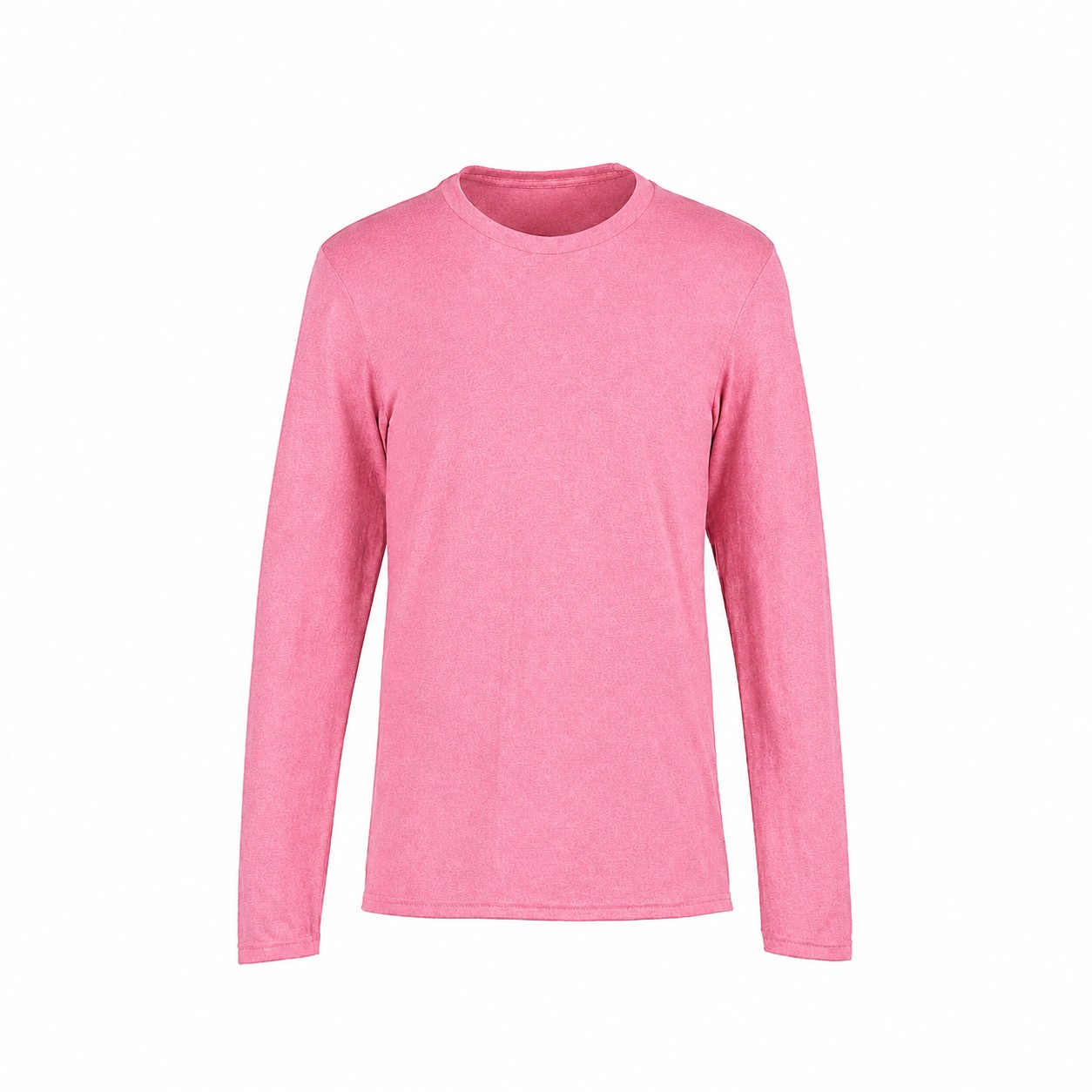 Tri Blend Long Sleeve T Shirt — Pink