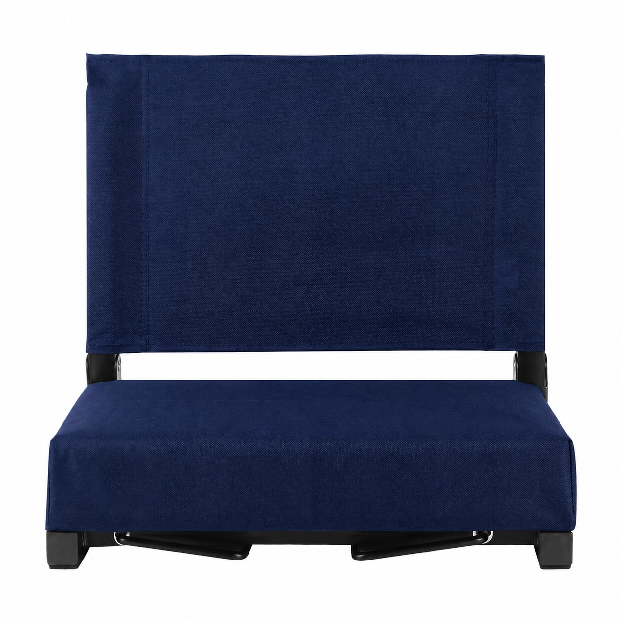 Portable Bleacher Stadium Chair — Navy Blue