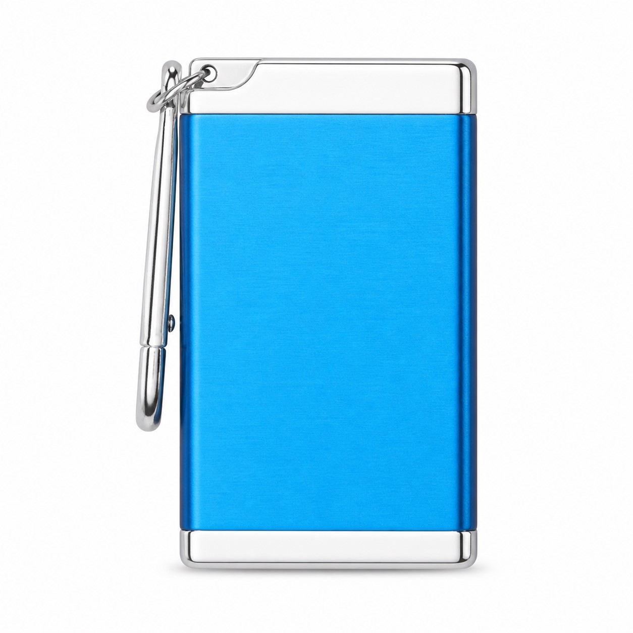 Portable Metal Pocket Ashtray With Keychain — view 2