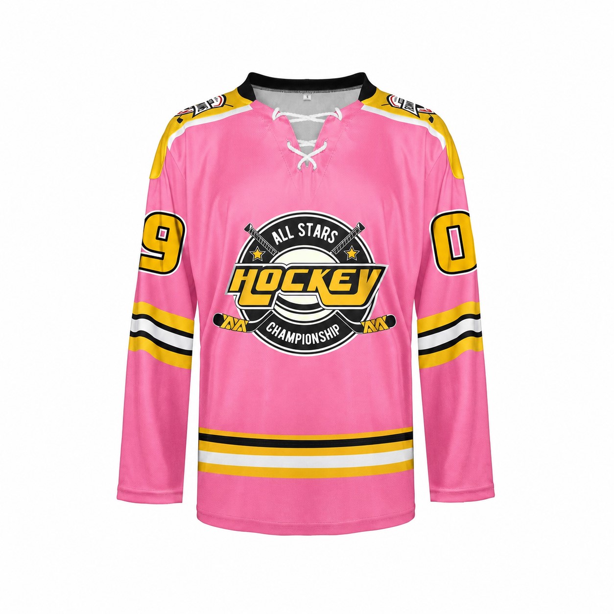 Polyester Performance Sports Jersey — Pink