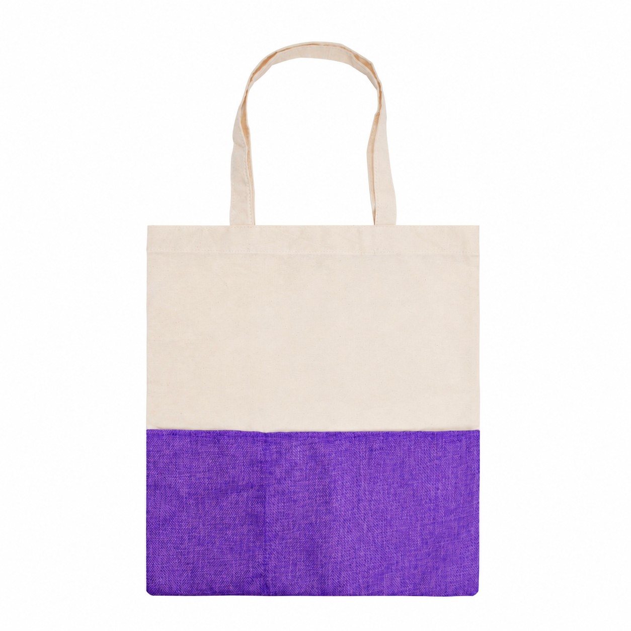 Cotton Tote Bag — Purple