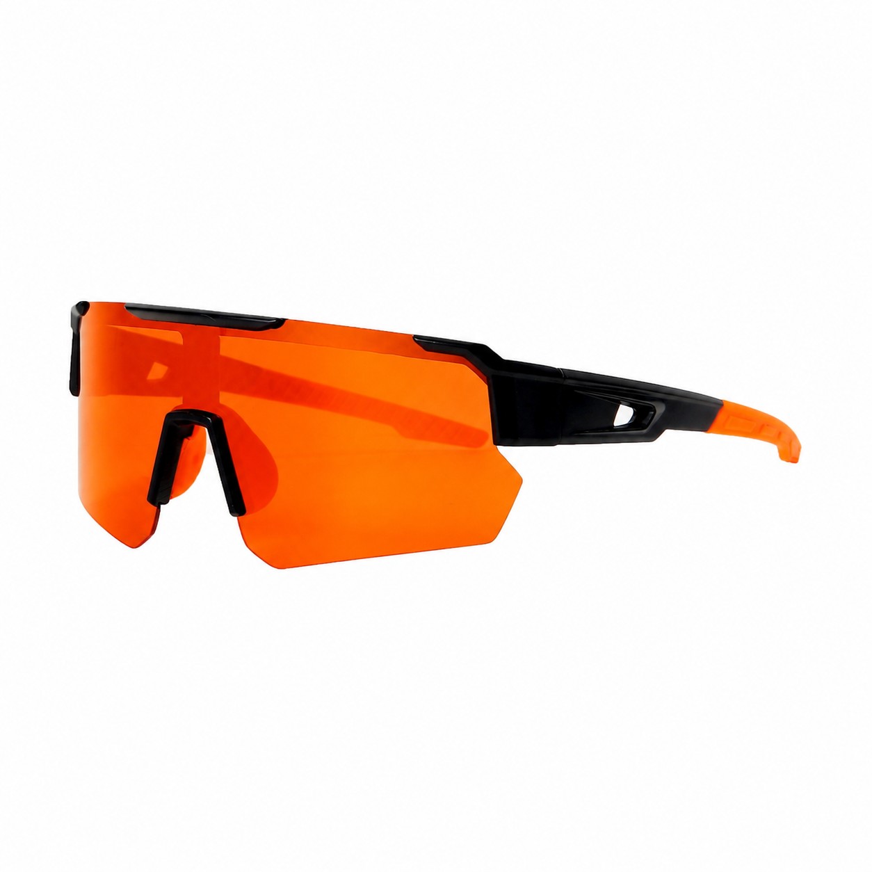 Viper Mirror Sport Sunglasses — Orange/Black