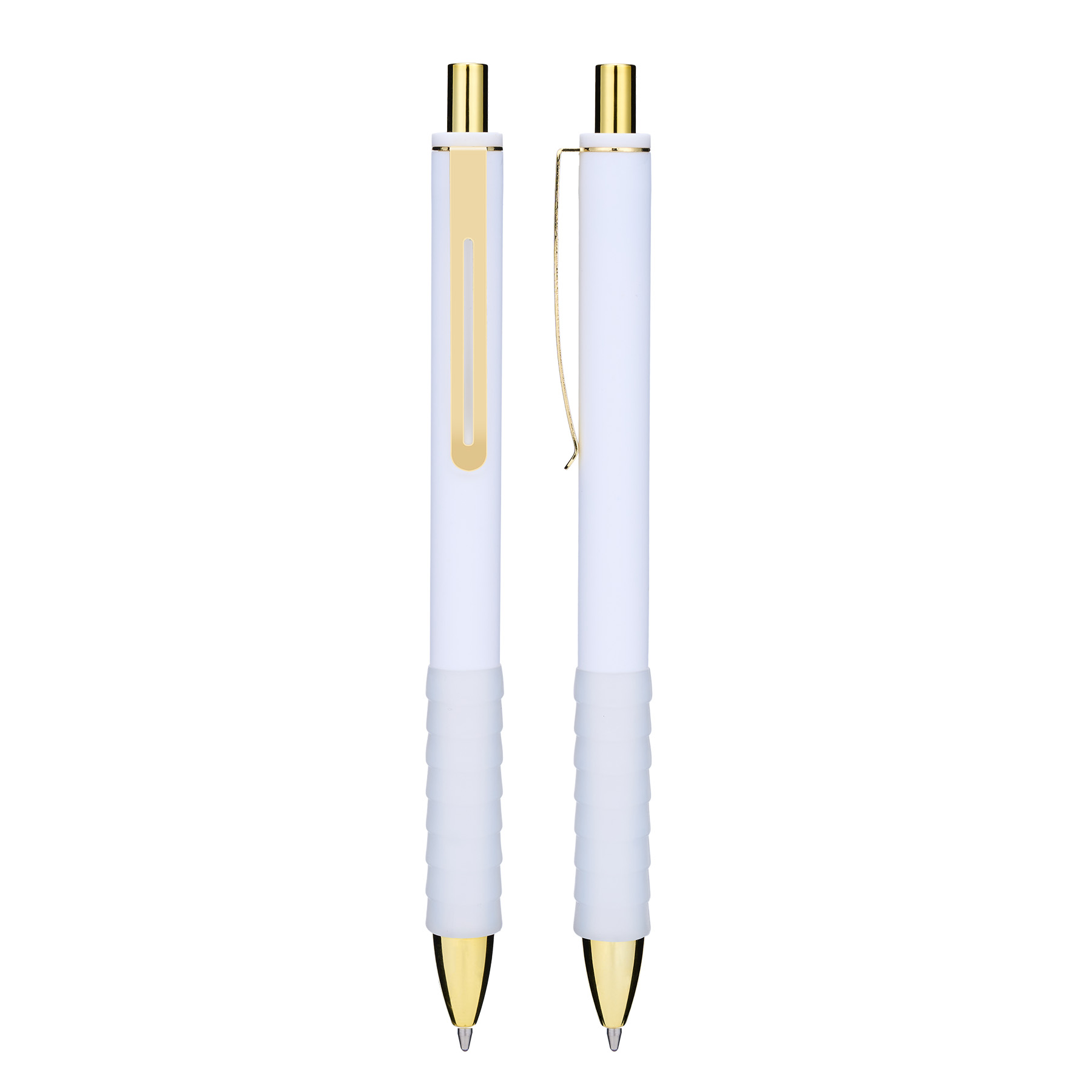 Rubber Grip Click Ballpoint Pen — view 2
