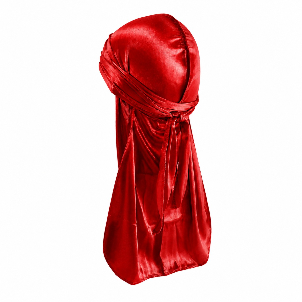 Polyester Pirate Head Wrap Scarf — Red